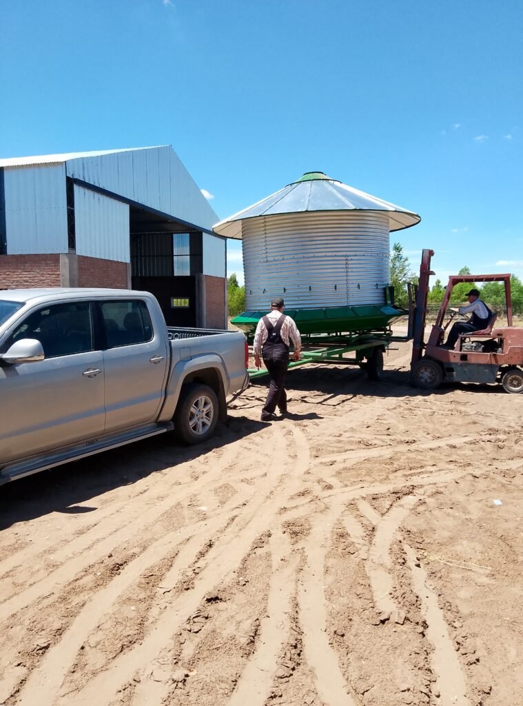 Silo comedero de 50tn